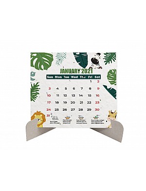 Plantable Calendar for Kids 