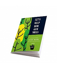 Ecosave Growing Green Personalized Plantable  Notebook