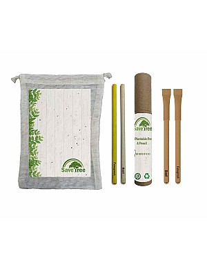  Plantable  Kit with Cotton Bag (2+2)