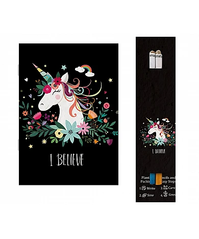 Plantable Notebook with Seed Pencil For Kids (ES-2KP4)