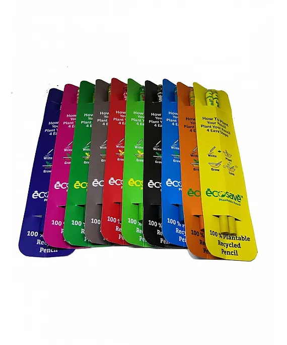 Plantable Seed Pencils Pack of 2 For Kids 